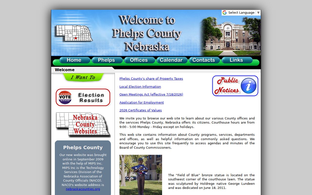 Phelps court docket courthouse access
